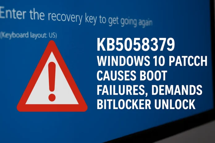 a computer screen with a warning sign
