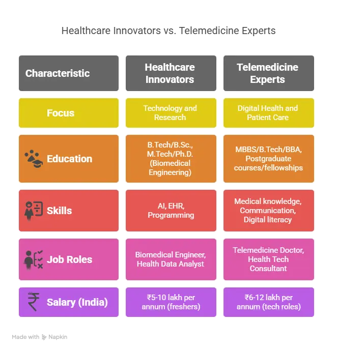 6 Top Future Jobs 1 4. Healthcare Innovators and Telemedicine Experts visual selection